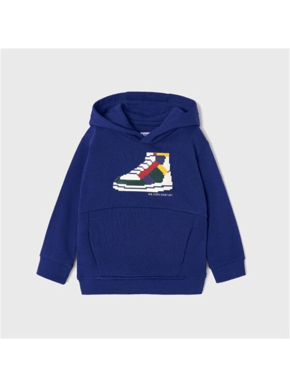 Size 6 Boys Mayoral Blue and Red Sporty Sweatshirt